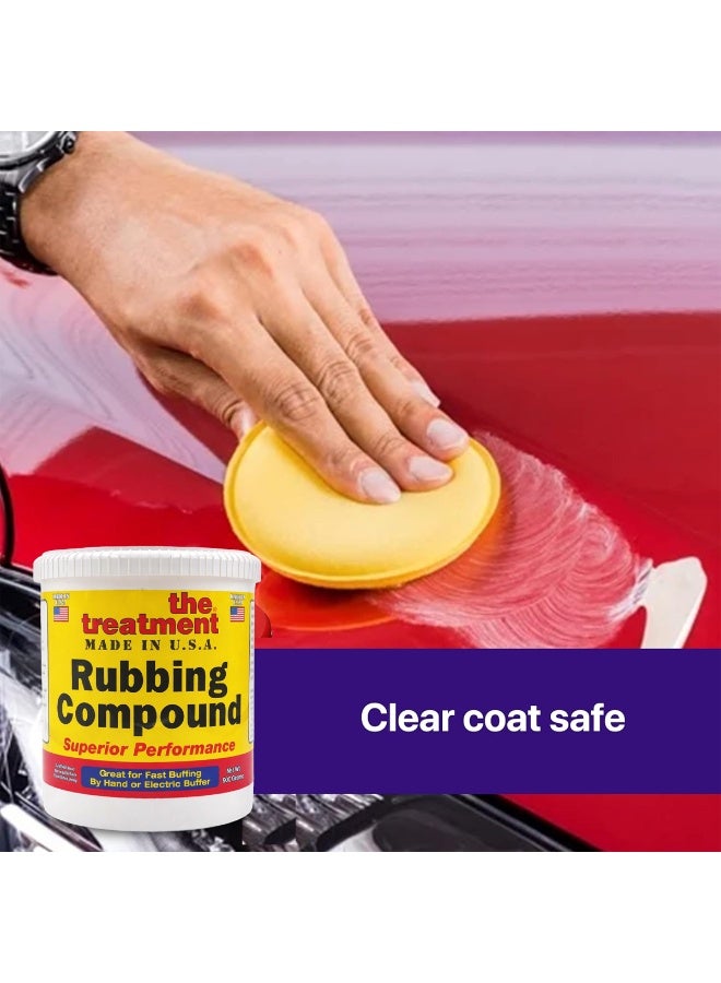 The Treatment 3 pcs The Treatment Rubbing Compound 900g Car Scratch Remover Polishing Compound Paint Correction Heavy Cut Buffing Compound Made in USA - Image 3