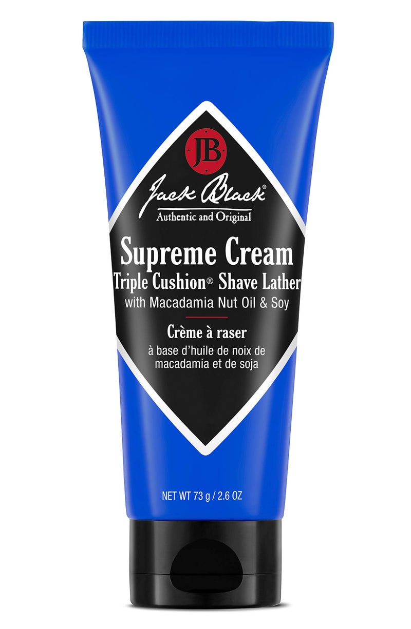 Jack Black Supreme Cream Triple Cushion Shave Lather, 2.6 oz - Image 1
