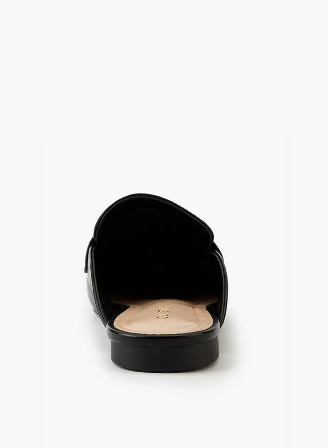 Celeste Women's Solid Slip-On Mules