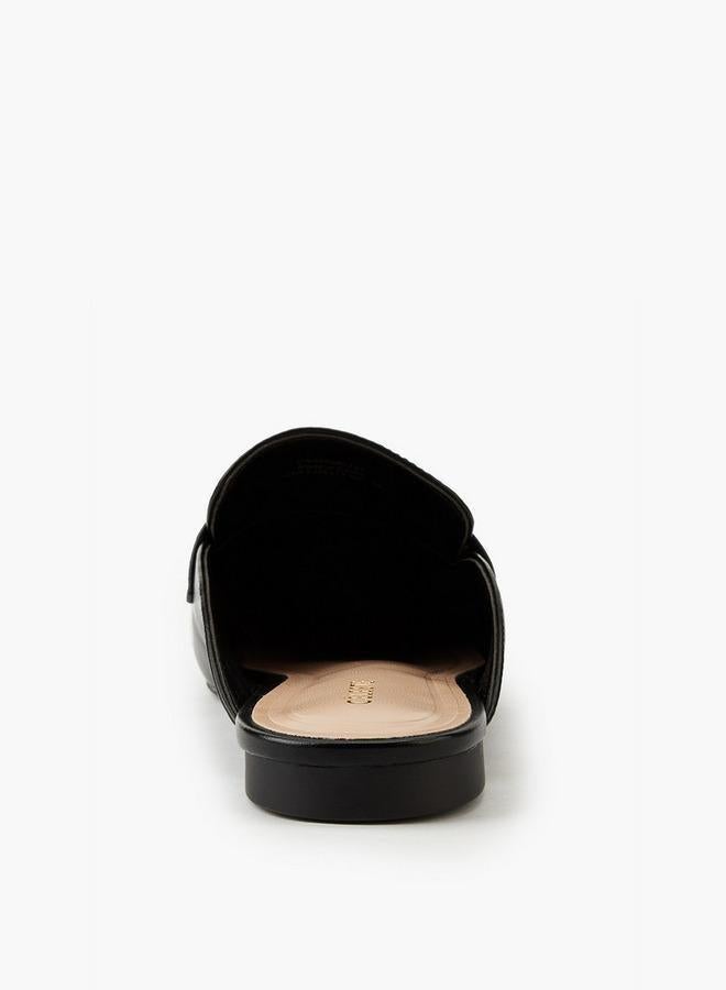 Celeste Women's Solid Slip-On Mules - Image 4