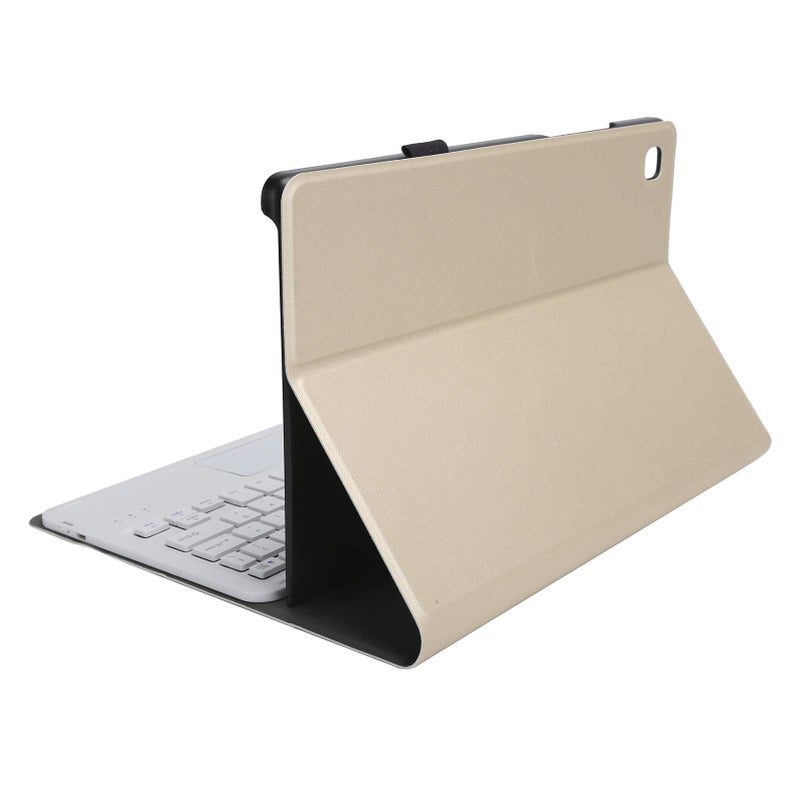 غطاء لوحة مفاتيح ذهبي مع مجموعة حافظة مفاتيح لوحة اللمس لجهاز Samsung Tab A7 T500 T505 اللوحي - Image 3