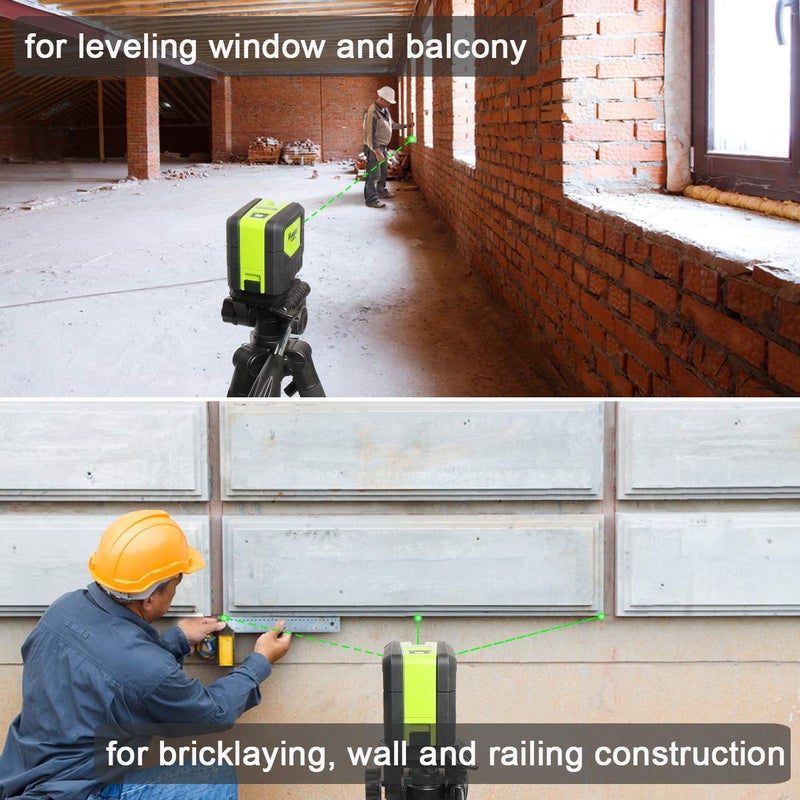 Huepar 3 - Plumb Dot Laser Leveler Tool (No Laser Line), Huepar 3 Spots Laser Self-Leveling Green Plumb Bob for Soldering and Points Reference Positioning, 197Ft Working Range, Battery Included - 9300G - Image 5