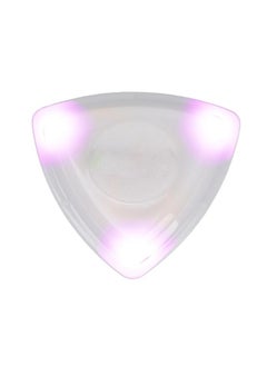 Thoraya Glowing Guitar Pick with High Sensitivity LED Light Guitar Pick Replacement with Battery Purple  - Image 4