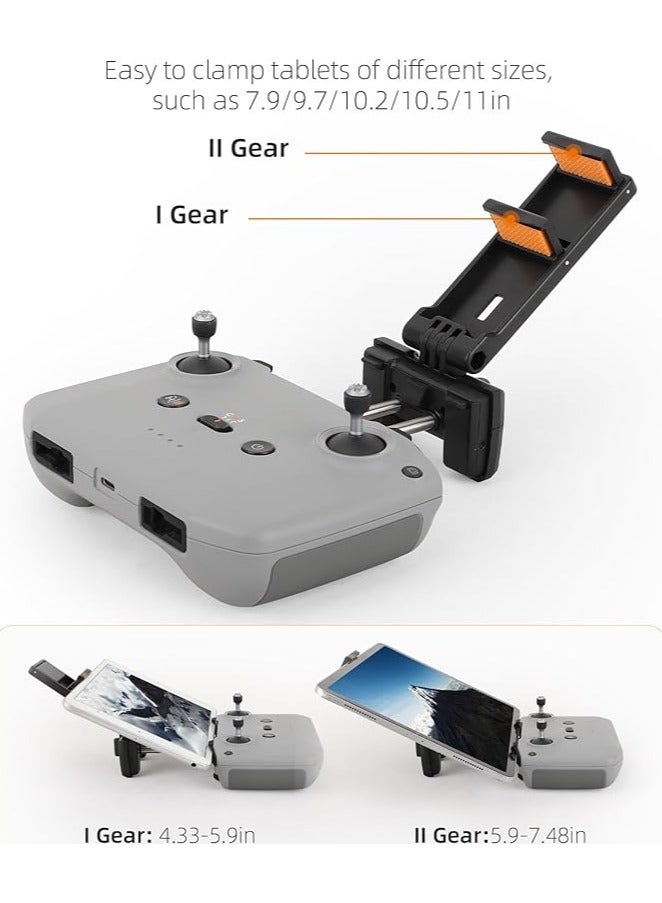 Green Tiger Tablet Bracket Holder Mount for DJI Neo/AIR 3S/Mini 4 Pro, Foldable Stand for DJI RC-N3/N2/N1 Remote Controller, 7.9-11 Inch, Drone Accessories - Image 5