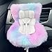 SwiftServ Doll Car Seat for 38 inch Figures Fits Character Plushes Blind Box Dolls Vinyl Collectibles Includes Air Vent Clip Desktop Stand Cute Car Ornament for Collectors - Image 3