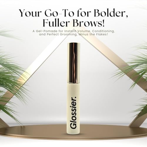 Glossier Boy Brow Volumizing Eyebrow GelPomade Brown MediumDark Brown - Image 3