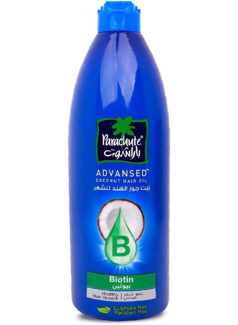 باراشوت زيت جوز الهند المتطور للشعر مع البيوتين 270 مل