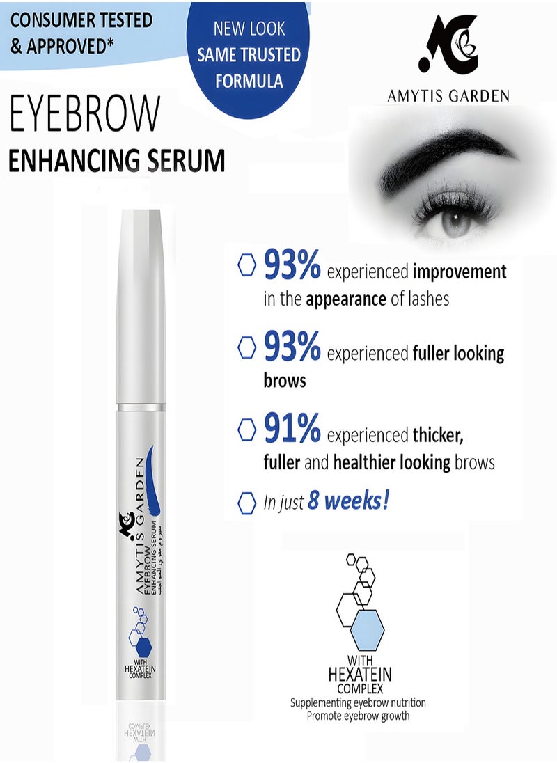 AMYTIS GARDEN - Amytis Garden Eyebrow & Eyelash Enhancing Serum – Biotin & Protein-Infused Formula for Naturally Thicker & Longer Lashes and Brows - Image 1