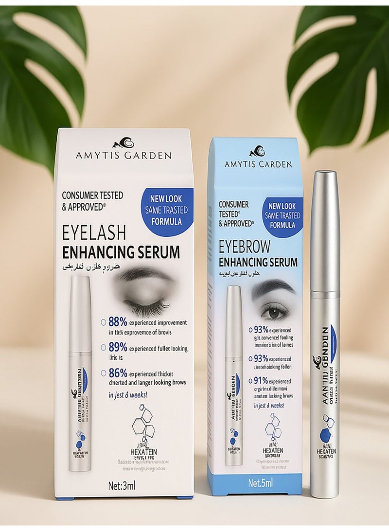 Amytis Garden Eyebrow & Eyelash Enhancing Serum – Biotin & Protein-Infused Formula for Naturally Thicker & Longer Lashes and Brows - Image 5