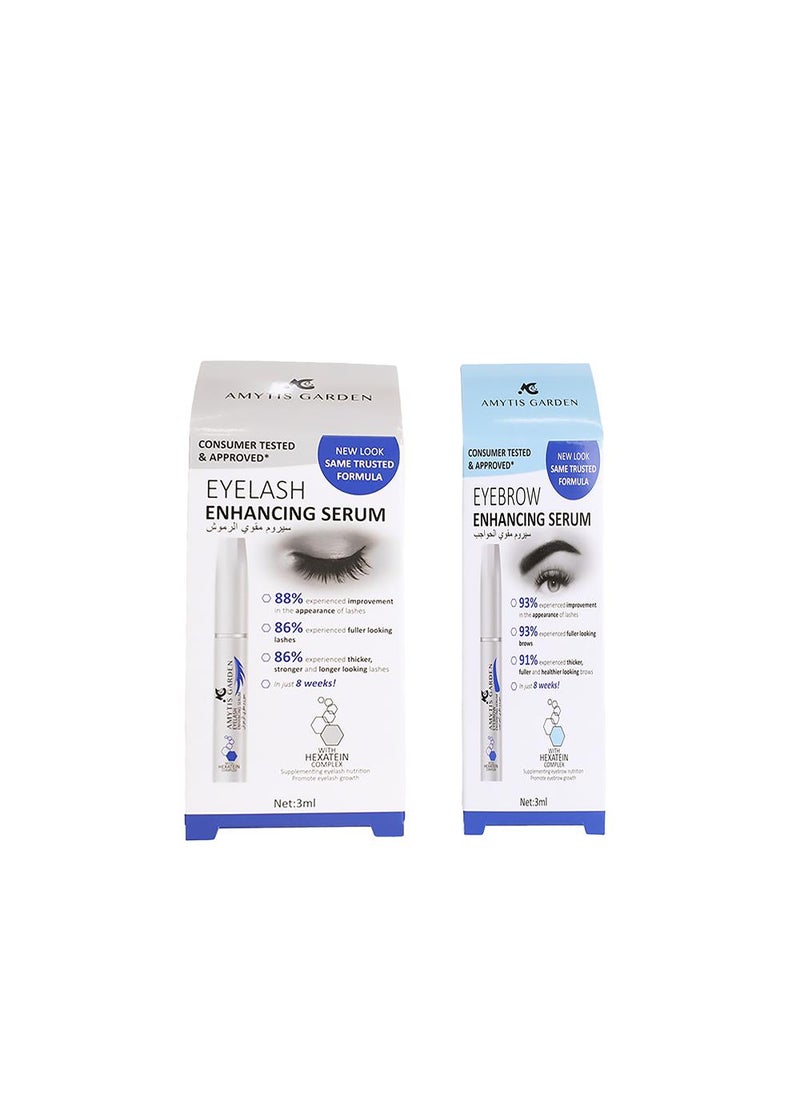 AMYTIS GARDEN - Amytis Garden Eyebrow & Eyelash Enhancing Serum – Biotin & Protein-Infused Formula for Naturally Thicker & Longer Lashes and Brows - Image 1