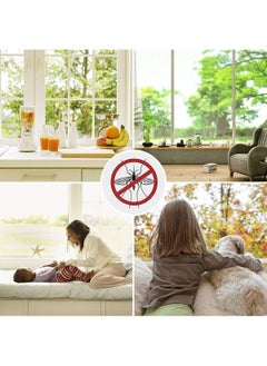 Kl Home White Color Fly Screen Window 5 Meters Adhesive Tape 130CM x 150CM  - Image 1