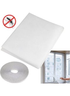 Kl Home White Color Fly Screen Window 5 Meters Adhesive Tape 130CM x 150CM  - Image 5