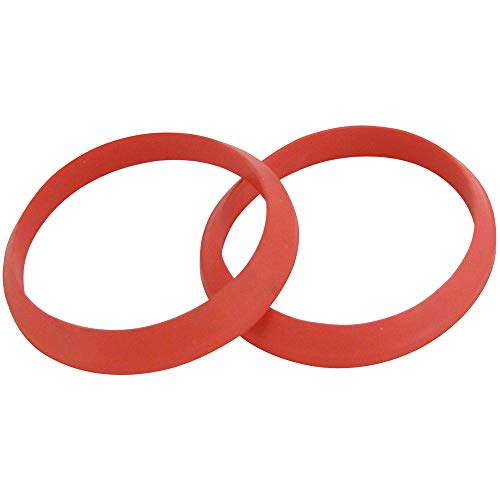 Plumb Pak Keeney 50915K Red Rubber Slip Joint Washers, 1.25-in. - Image 1