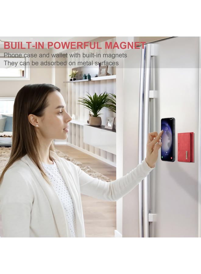 Dg Ming Case For Samsung Galaxy A55 5G M2 Series 3-Fold Multi Card Bag + Magnetic Phone Case - Image 4