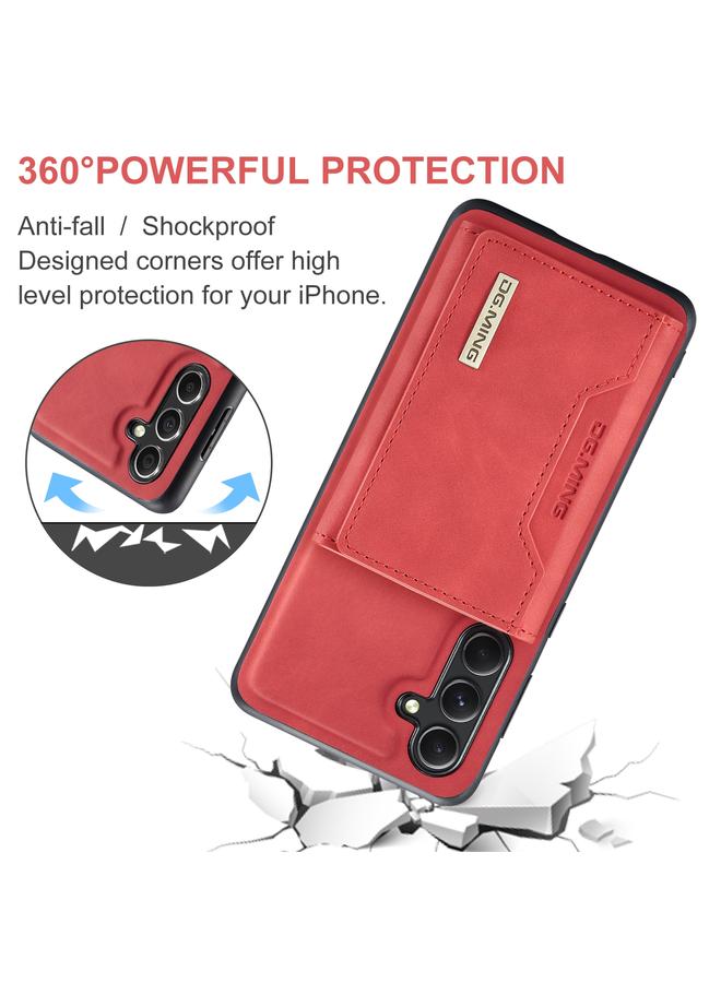Dg Ming Case For Samsung Galaxy A55 5G M2 Series 3-Fold Multi Card Bag + Magnetic Phone Case - Image 5