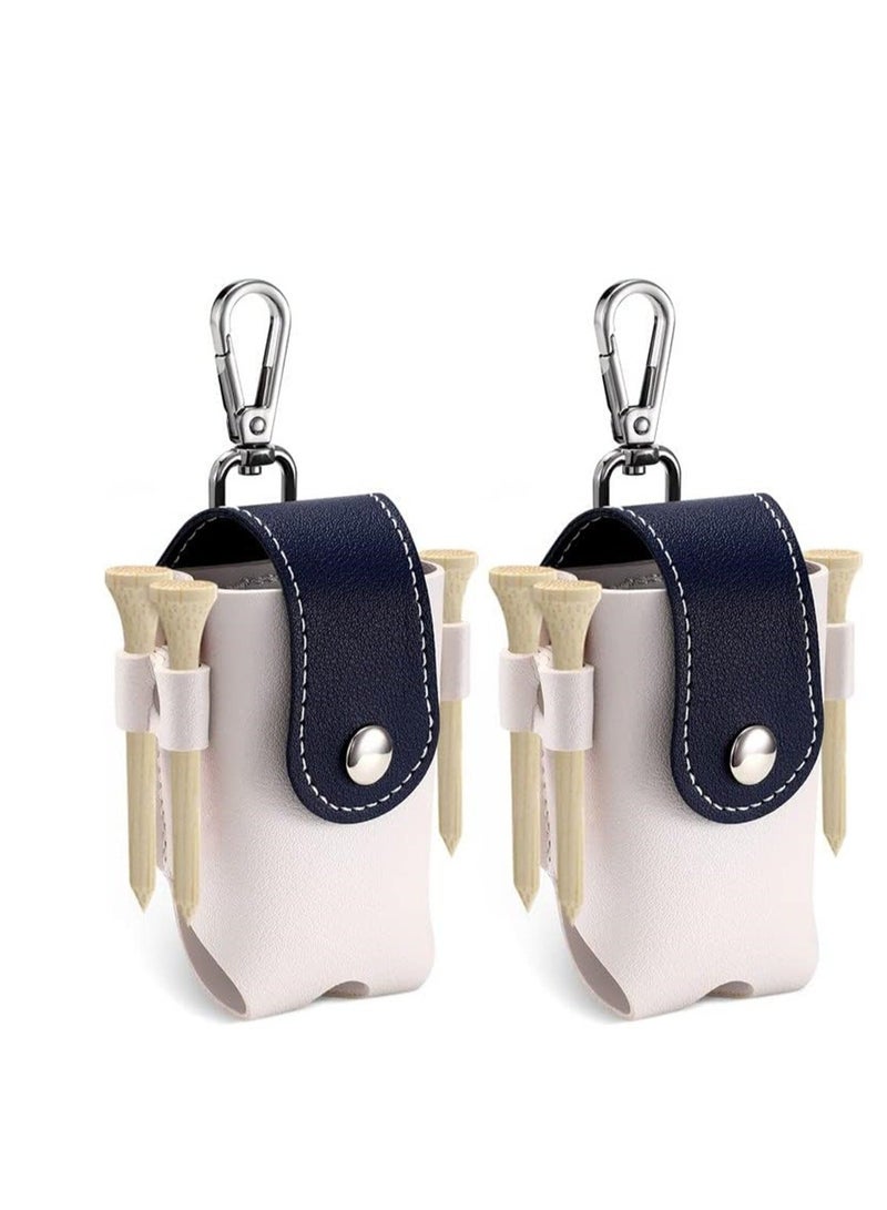 Golf Ball Waist Bag, Lightweight Portable Utility Pouch with Clip, Storage Pocket Tee Bag Sports Accessories for Golfer