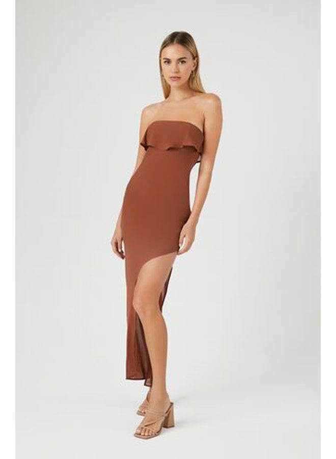 FOREVER 21 Flounce Midi Dress  - Image 2
