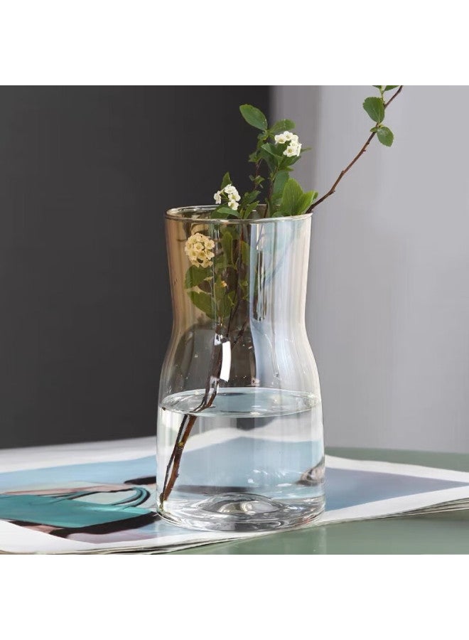 Extreme Space Jidukongjian Glass Vase For Flower Arrangement, Lucky Bamboo, Bouquet, Hydroponic Cultivation, Eco-friendly Vase, Flower Pot, Nordic Style Decorative Vase Ornament - Image 1