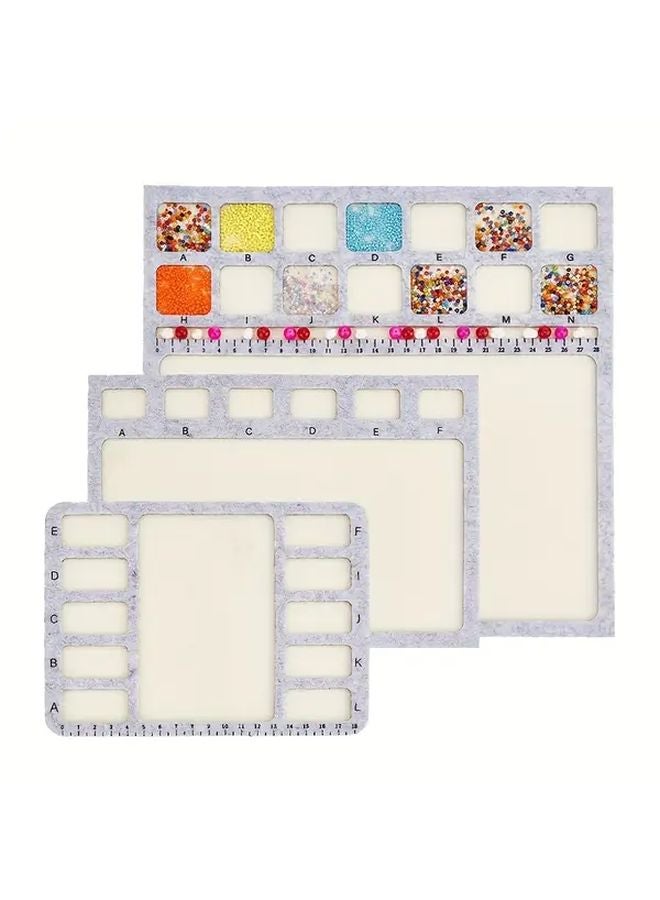 Small Bead Pad With Grid Lines For DIY Jewelry Making And Bead Organization - Image 2