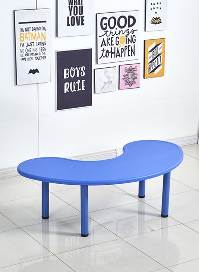 جساي تويز منضدة نصف قمر بلاستيكية صديقة للبيئة مكاتب رياض الأطفال لتعلم الألعاب - Image 1