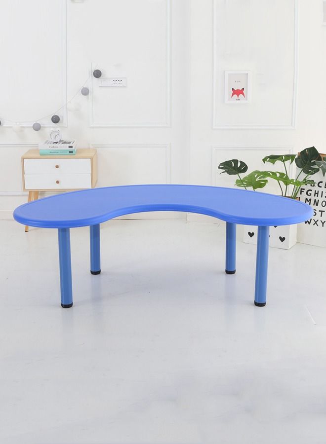 جساي تويز منضدة نصف قمر بلاستيكية صديقة للبيئة مكاتب رياض الأطفال لتعلم الألعاب - Image 2