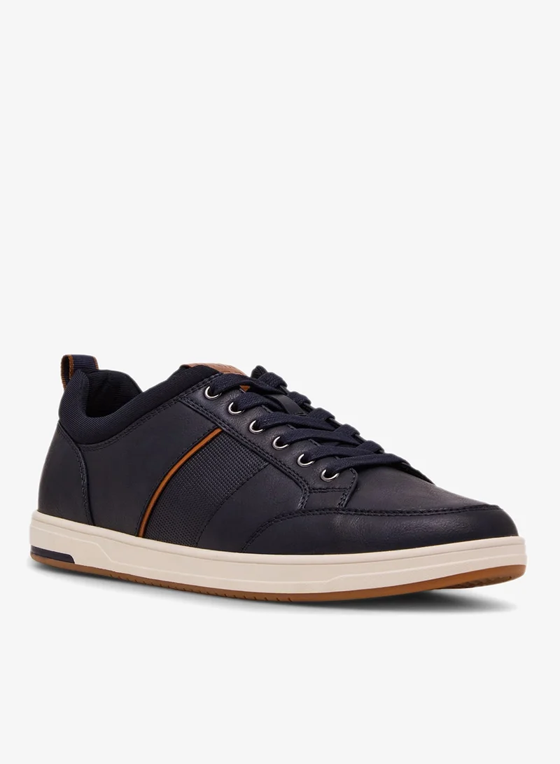 Steve Madden MBLYNKK Blue Men Lace-Up Shoes