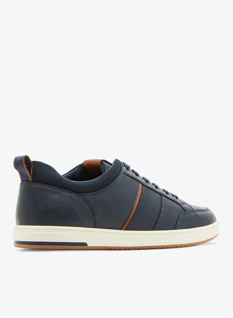 Steve Madden MBLYNKK Blue Men Lace-Up Shoes