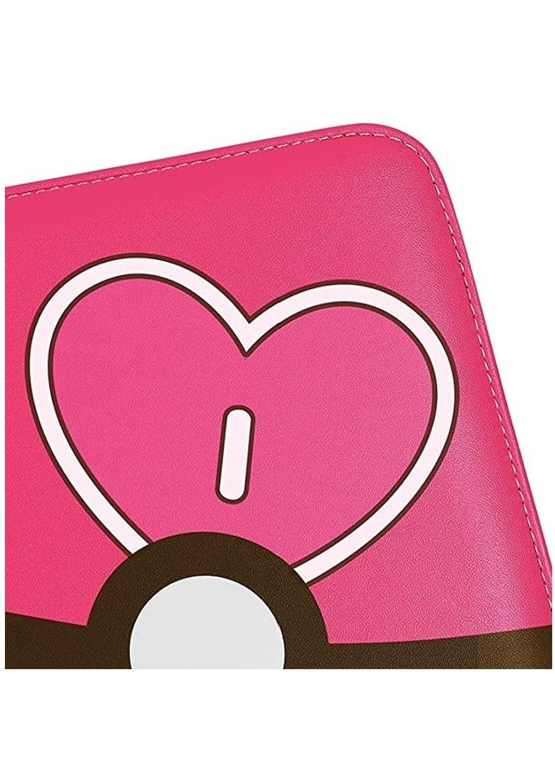 Filly Filly Card Holder Binder Carrying Case for Pokemon Cards Portable Trading Cards Holder Collector Album holder holds 400 Cards with 50 Removable Sheets and 4 Pockets  - Image 5