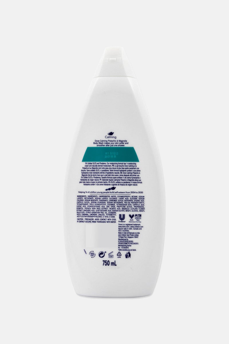 Dove Calming Pistachio And Magnolia Body Wash 750ml - Image 2