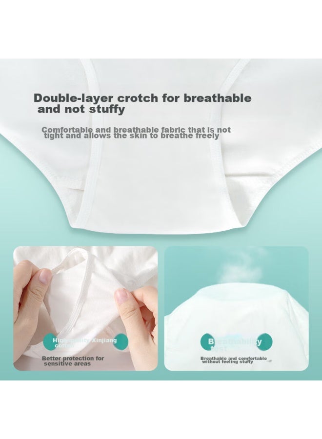 Sometimes, Disposable Cotton Underwear For Women, Travel Daily-use Briefs, Postpartum Sterile, No-wash, Portable, 5 Pieces Individually Wrapped, Xxl Size - Image 4