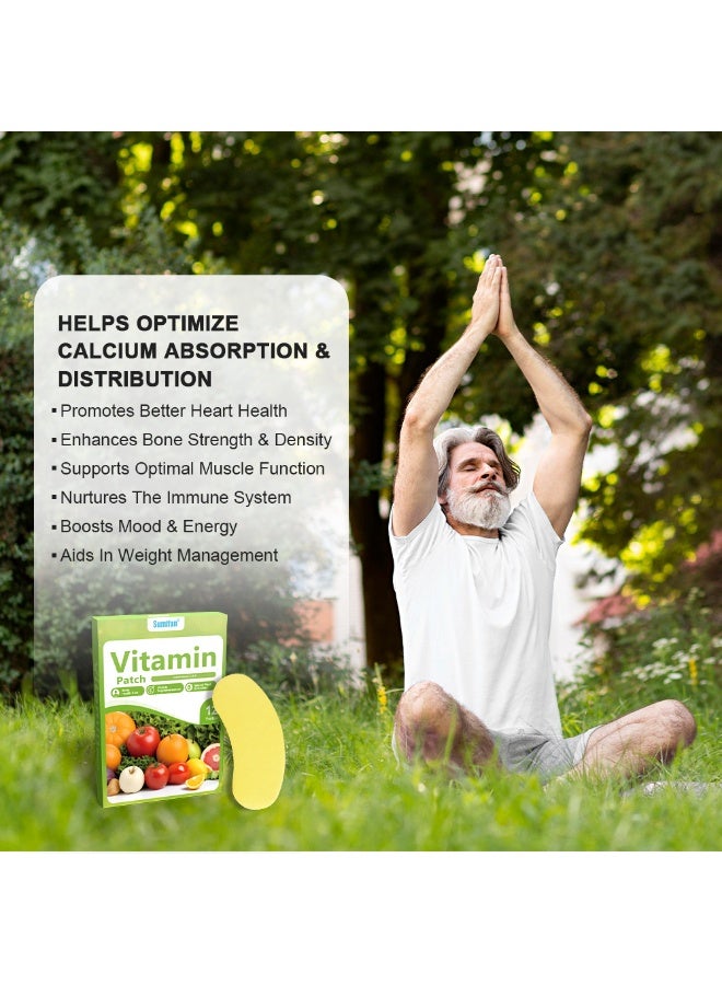 Sumifun Soothing Patch Ingredients: Angelica, Costus, Coptis, and Ginger. Helps optimize calcium absorption and distribution, promote heart health, enhance bone strength and density, support optimal muscle function, nourish the immune system, boost mood and energy, and aid weight management (12 tablets). - Image 4