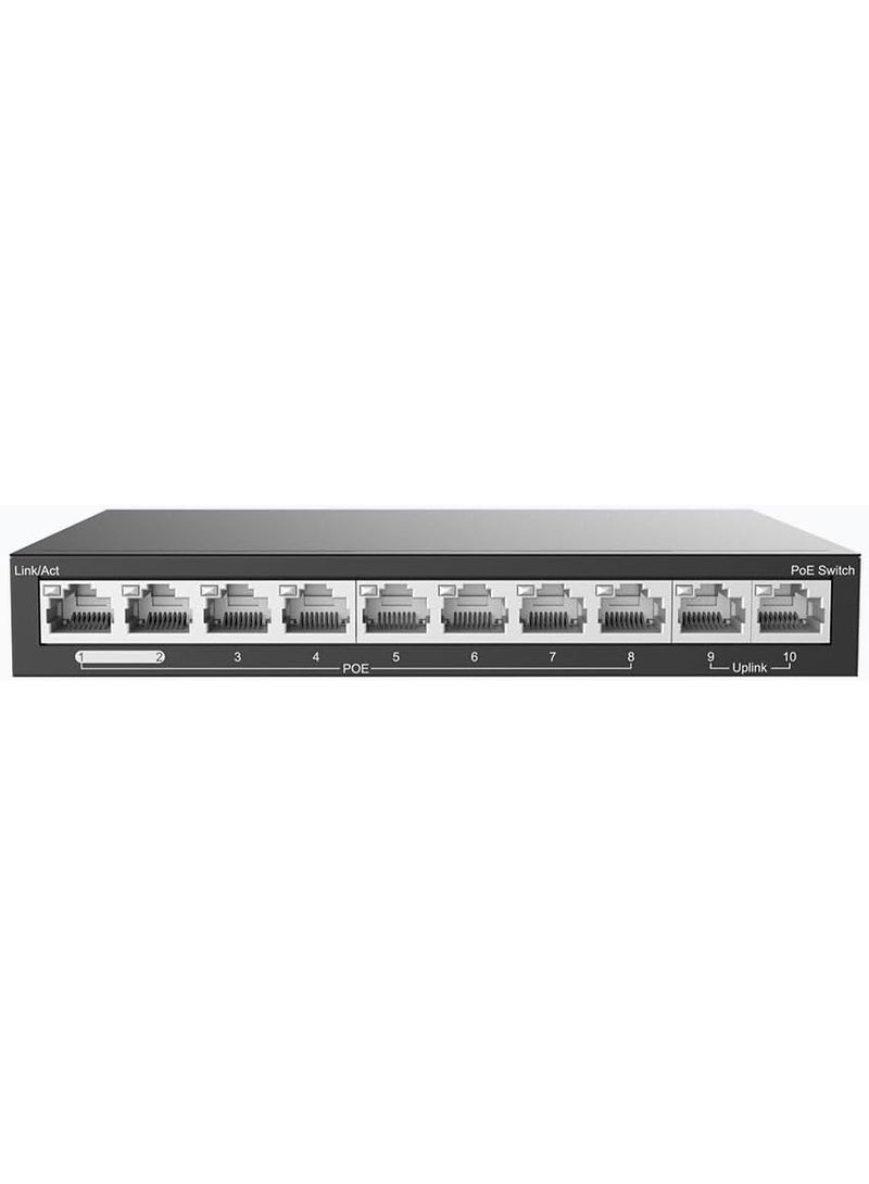 Prolynx 8-Port PoE Network Switch | High-Speed Ethernet - PL-8POE02U