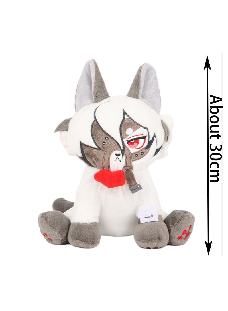 30cm Lycan Cat Plush Toy Zenless Zone Zero Game Peripheral Doll Boy Girl Birthday Gift - Image 2