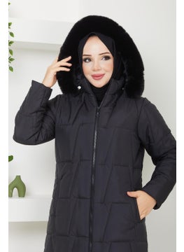 Gunay Karaca Inflatable Women's Winter Coat Fiberfill Hooded Fur 20243 - pzsku/Z86C89408F4F9DD459350Z/45/_/1738060314/52566510-02f6-4bd0-80b0-9b13d8d5f514