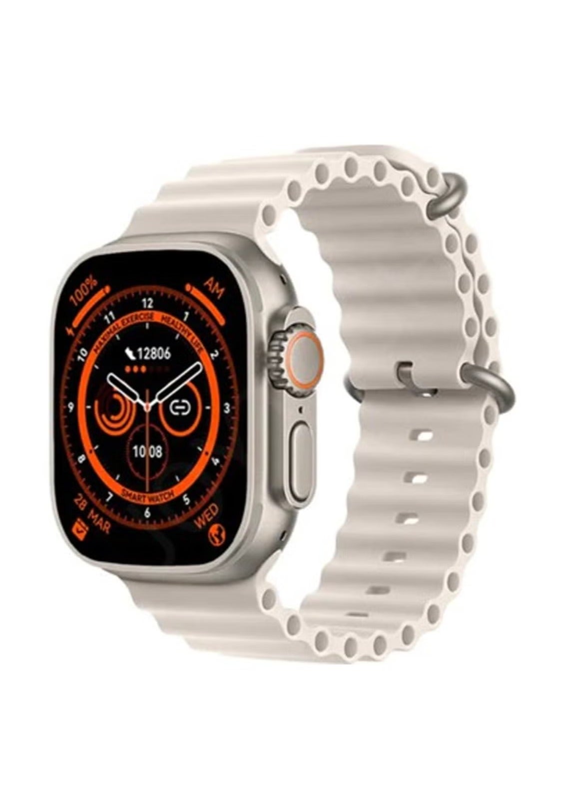 Raxoom Smart Watch Ultra T800 Multi Functional Wireless Charging Super Fast Latest Smart Watch. G Tab FT 8 Pro Amoled 2.02 Inch HD Full Screen Display Smartwatch