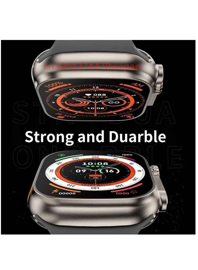 Raxoom Smart Watch Ultra T800 Multi Functional Wireless Charging Super Fast Latest Smart Watch. G Tab FT 8 Pro Amoled 2.02 Inch HD Full Screen Display Smartwatch  - Image 5