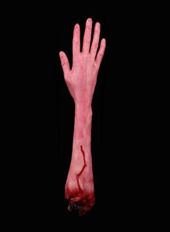 Bezall Halloween Body Parts Props, Bloody Fake Severed Arm Realistic Broken Hand for Halloween Horror Party Haunted House Decorations (Small Broken Arm) - Image 3