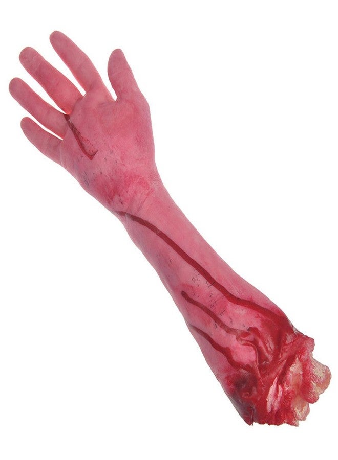 Bezall Halloween Body Parts Props, Bloody Fake Severed Arm Realistic Broken Hand for Halloween Horror Party Haunted House Decorations (Small Broken Arm) - Image 2