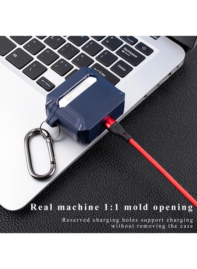 erorex Leather Texture Armor Earphone Protective Case For AirPods 2 / 1 - Image 5