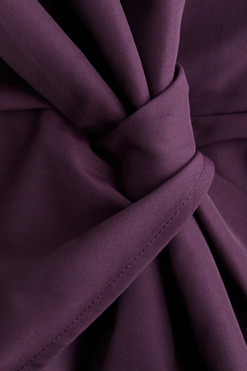 H&M Knot-detail bandeau dress