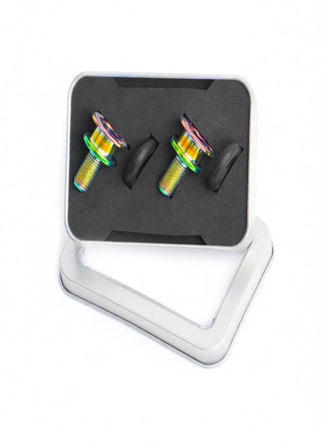 RISK M8x15mm Square Hole Crankset Bottom Bracket Bolts Crank Arm Bolts Bike Crankset Bolts Bicycle Crankset Nuts - Image 1