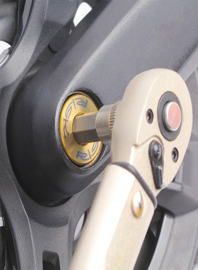 RISK M8x15mm Square Hole Crankset Bottom Bracket Bolts Crank Arm Bolts Bike Crankset Bolts Bicycle Crankset Nuts - Image 4