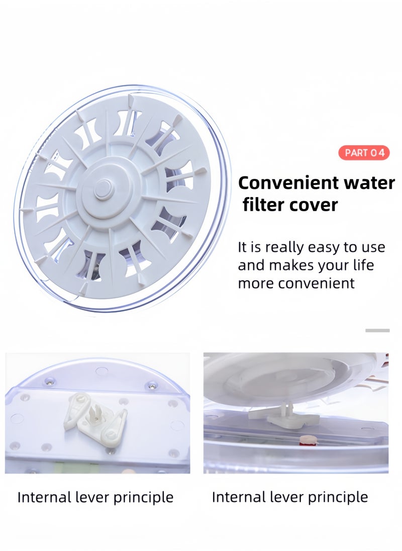 nihao - Salad Spinner Large Lettuce Spinner Kitchen Gadgets, Large Salad Spinner,One-Handed Handle Easy Press Super High Efficiency for Home Kitchen Washing & Drying Leafy Vegetables - 5L - Image 1