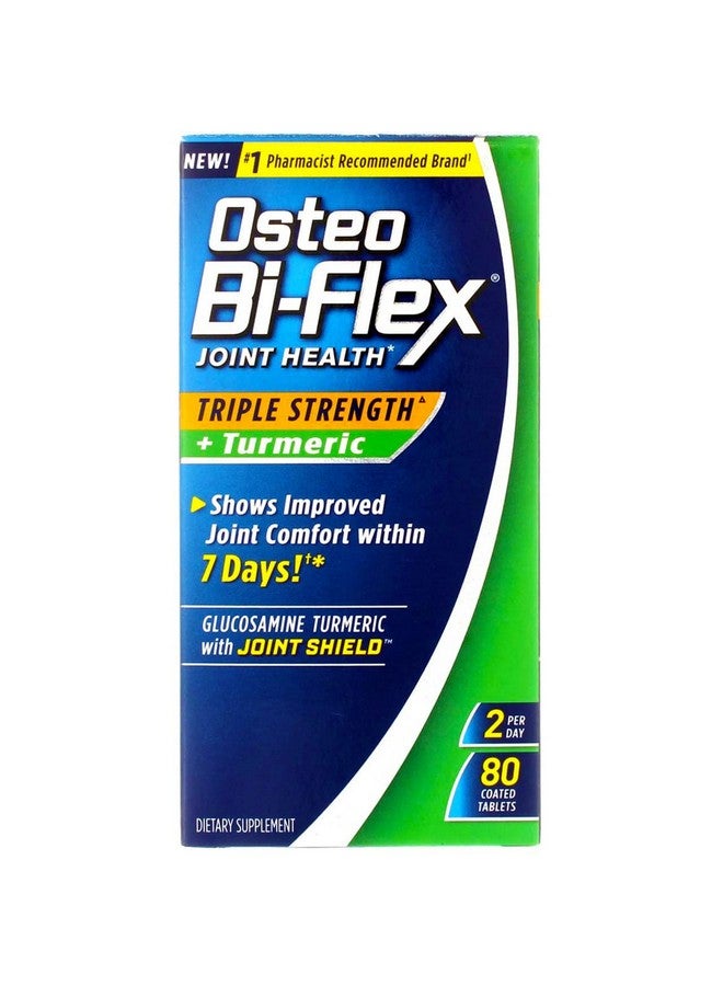 Osteo Bi-Flex Triple Strength + Turmeric 80 Count (Pack Of 2) - Image 3