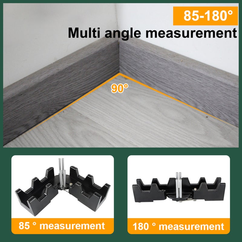 2-In-1 Mitre Measuring Cutting Tool, Measuring and Sawing Mitre Angles  for Carpenters, Plumbers,Tools & Home Improvement,and All Building Trades - Image 4