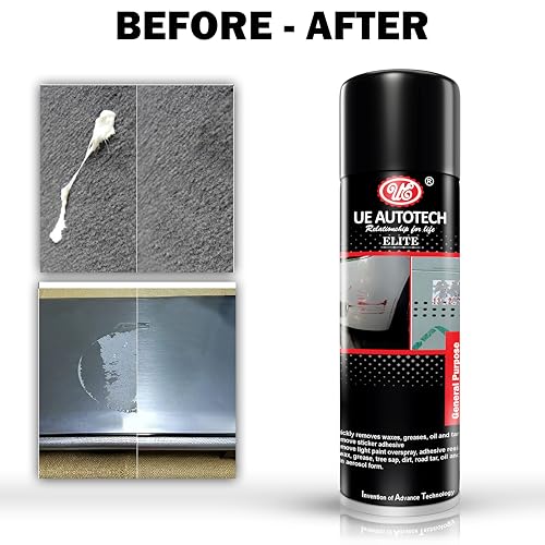UE Autotech Elite General Purpose Adhesive Cleaner - Renews appearance of vehicles - Removes Sticky Residue from Glue, Stickers and Tapes - Safe for Use on Painted Surfaces, 500 ml - Image 5