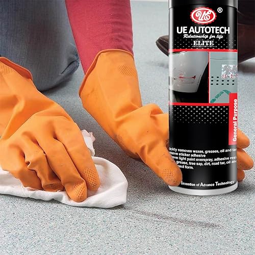 UE Autotech Elite General Purpose Adhesive Cleaner - Renews appearance of vehicles - Removes Sticky Residue from Glue, Stickers and Tapes - Safe for Use on Painted Surfaces, 500 ml - Image 3