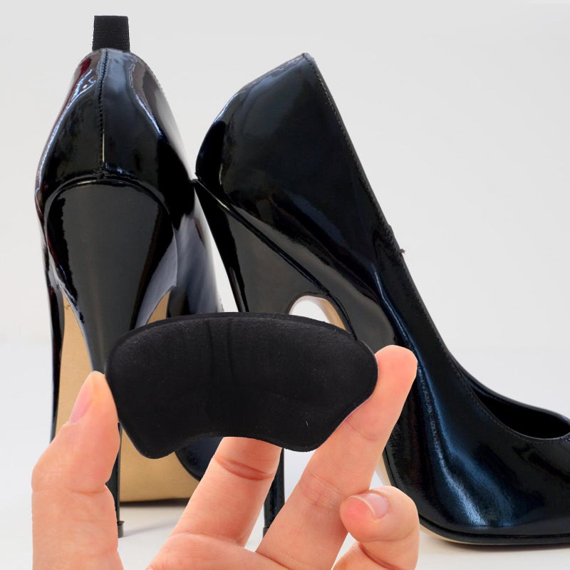 Replaceable Heel Liners 4 Pairs Soft Thickened Cushions Anti Wear Invisible Half Pads - Image 5