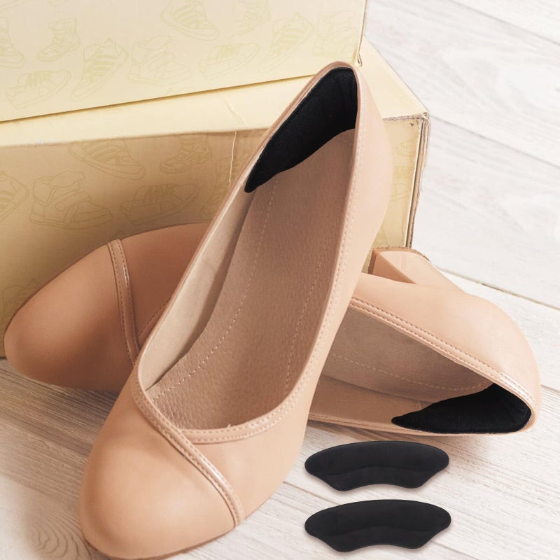 Replaceable Heel Liners 4 Pairs Soft Thickened Cushions Anti Wear Invisible Half Pads - Image 4