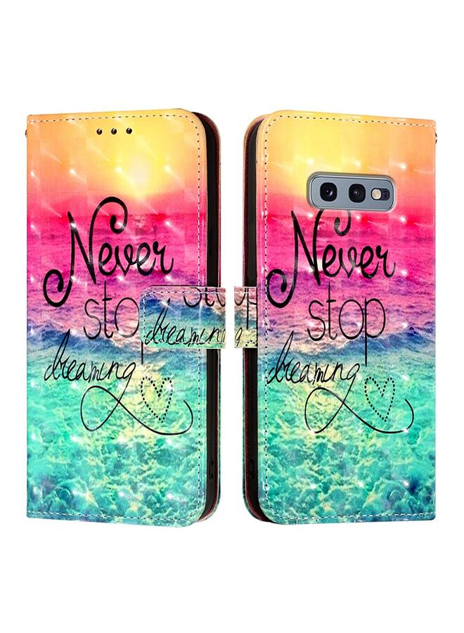 S-TOP Case For Samsung Galaxy S10e 3D Painting Horizontal Flip Leather Phone Case - Image 2